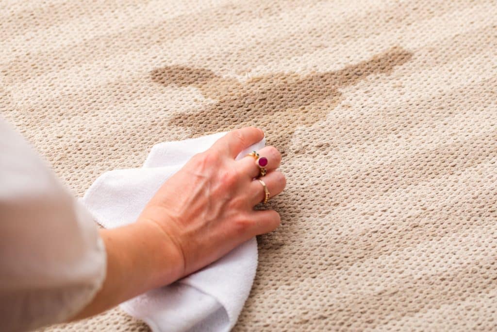 carpet stain hack