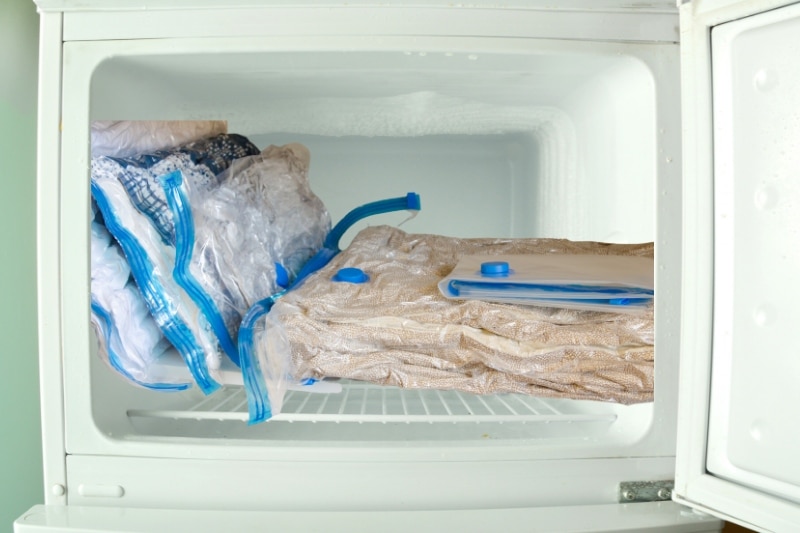freezer laundry hack