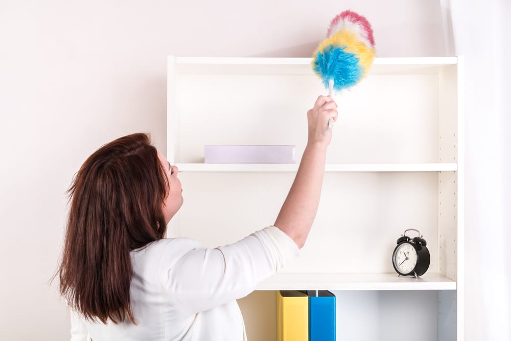 prevent dust buildup