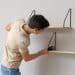 Installing Wall Shelves Without Professional Tools Keyword: