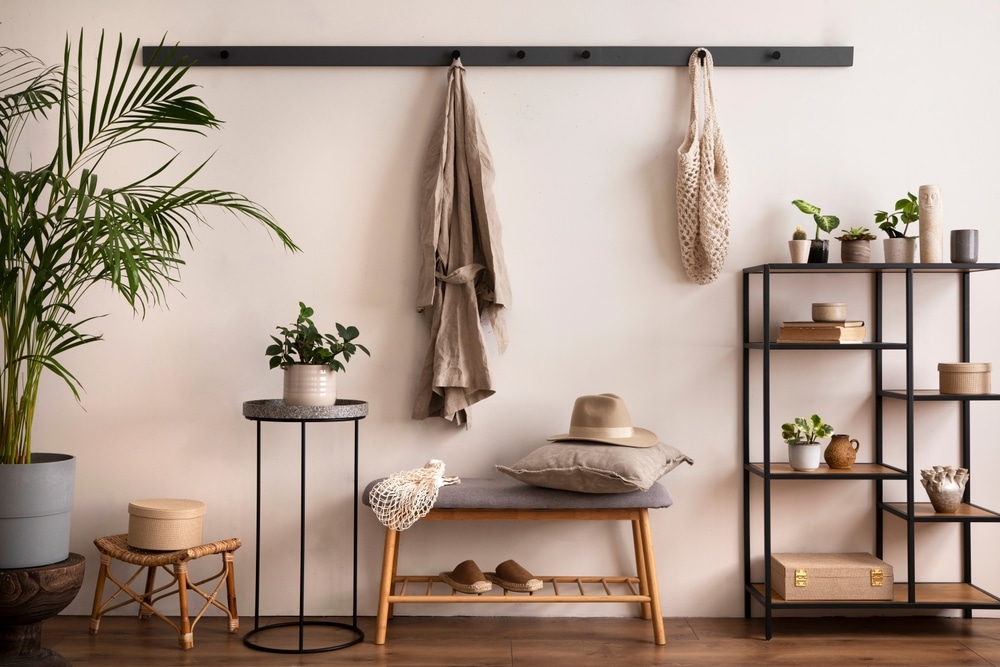 budget hallway makeover