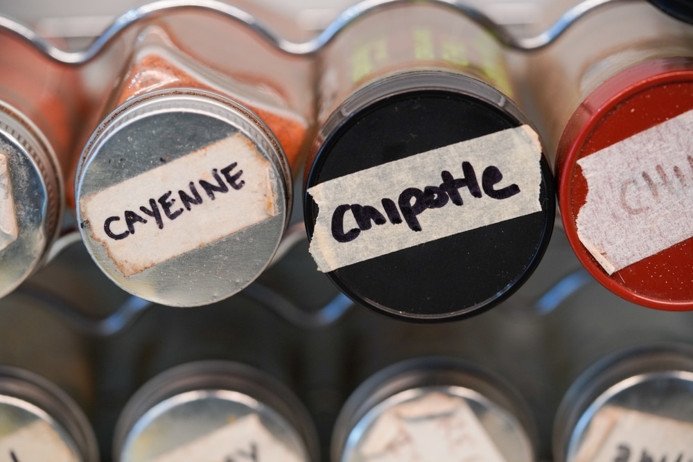 spice rack organization