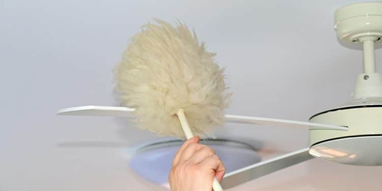 Why Your Ceiling Fan Spreads Dust (And How to Stop It)
