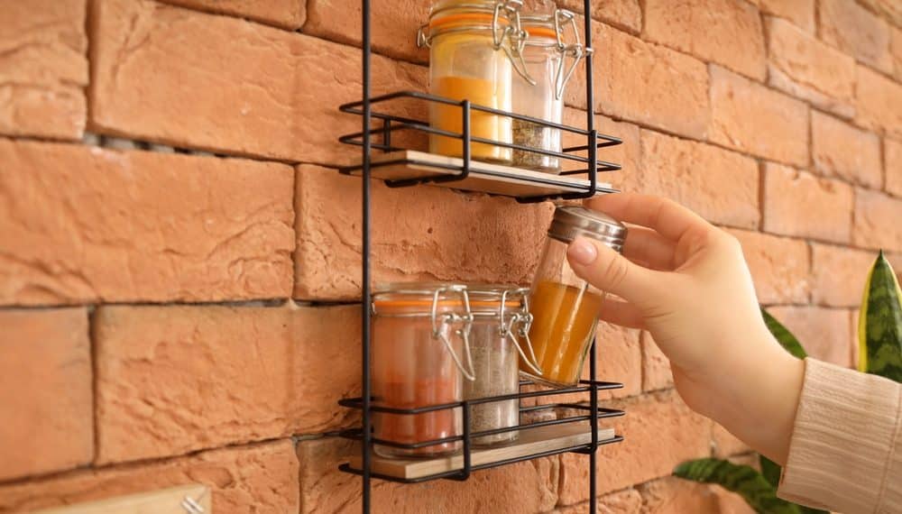 Spice Rack Organization That Saves Counter Space