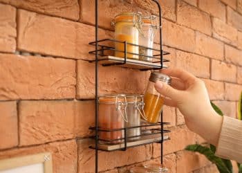 Spice Rack Organization That Saves Counter Space