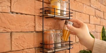 Spice Rack Organization That Saves Counter Space