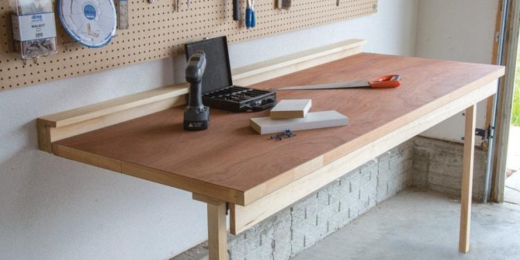 Build a Fold-Down Desk for Small Spaces