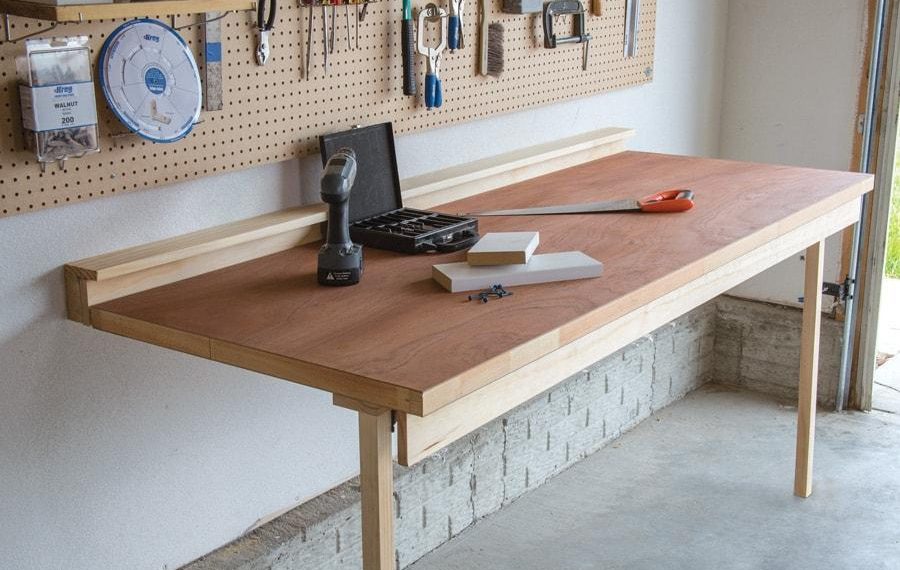 Build a Fold-Down Desk for Small Spaces