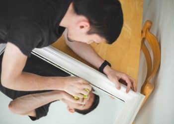 Upgrade Your Plain Mirror With a Designer-Look Frame