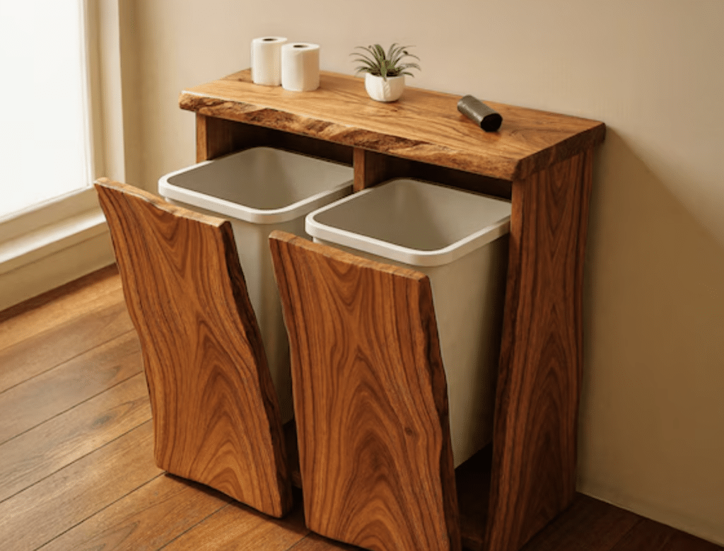 DIY Hidden Trash Bin