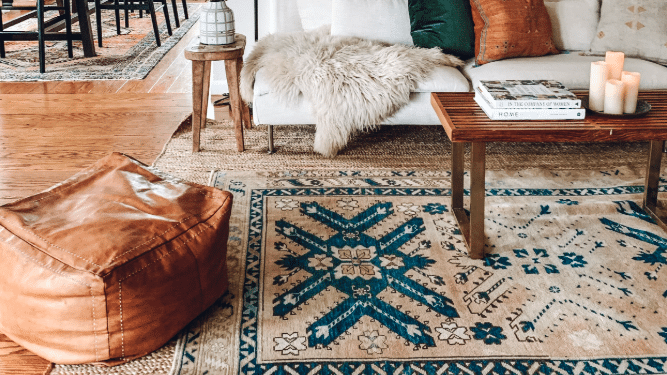 Cheap Rug Layering Tricks That Make Rooms Look Designer
