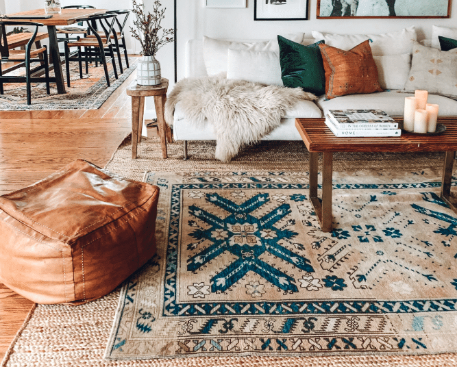 Cheap Rug Layering Tricks That Make Rooms Look Designer