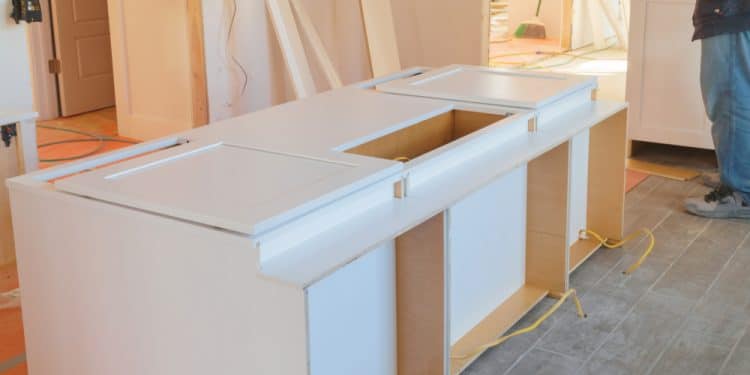 How to Make a DIY Kitchen Island From Stock Cabinets