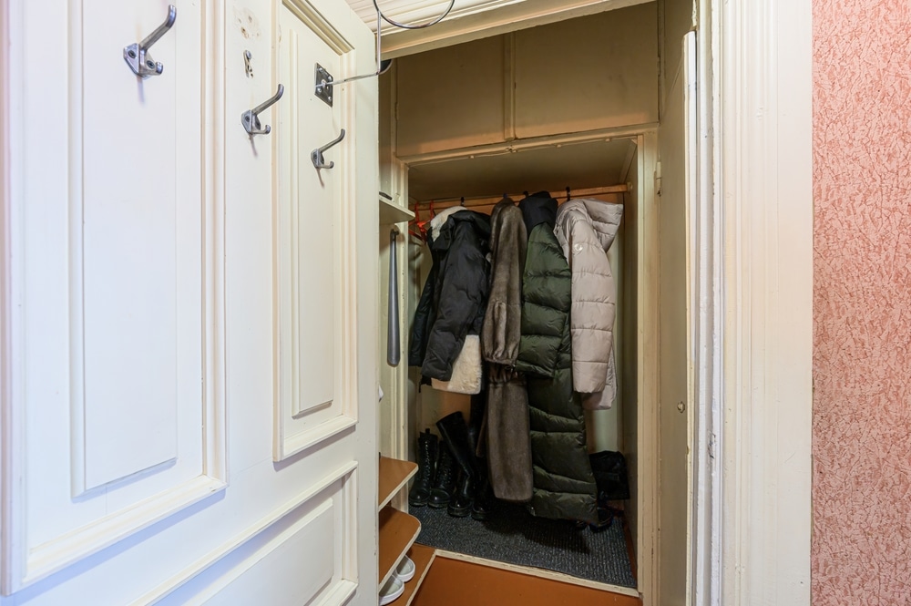 entryway closet organization
