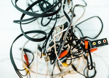 How to Organize Cables and Cords So They Stop Tangling