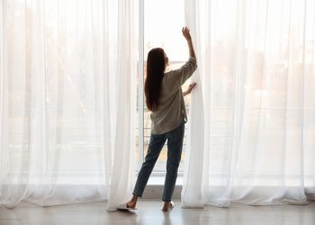 How to Fake Expensive Curtains on a Renter’s Budget