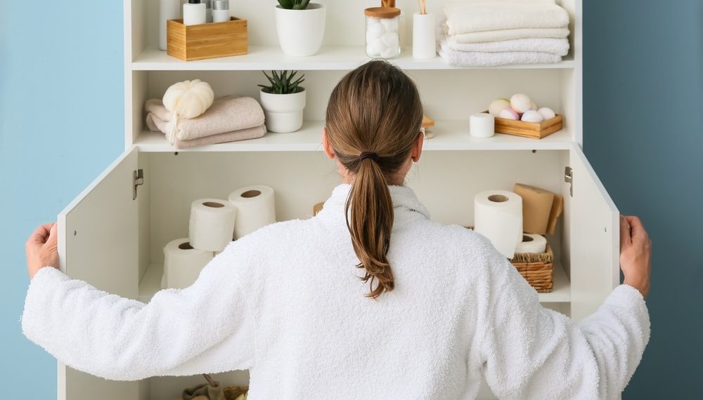 Bathroom Cabinet a Mess? Here’s a System That Sticks