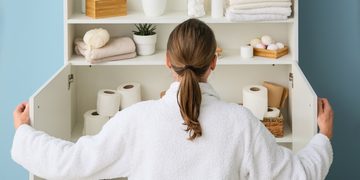 Bathroom Cabinet a Mess? Here’s a System That Sticks